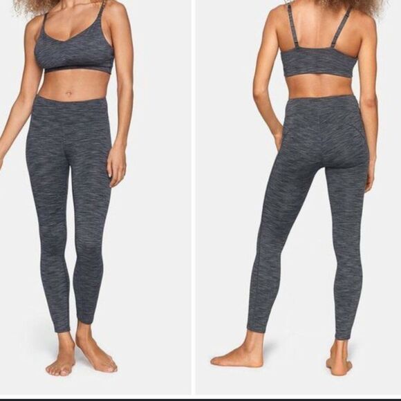 Outdoor Voices Heather Black Leggings size Small - Picture 1 of 4